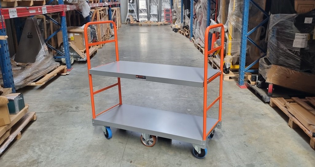 Order Picking Trolley in Warehouse
